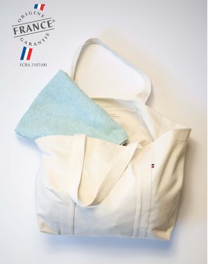 Sac cabas XL renforcé coton bio Made in France ATF — Suméa Lyon