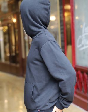 Sweat capuche coton bio Made in France ATF · Gabriel — Suméa Lyon